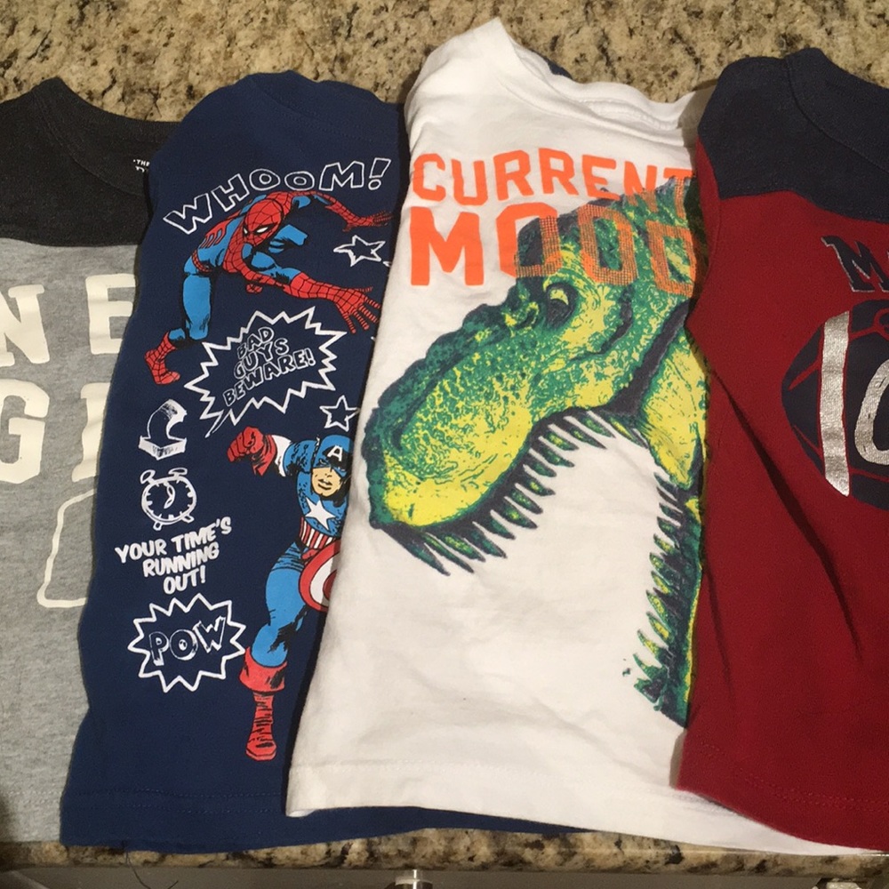 2t long shirt Bundle